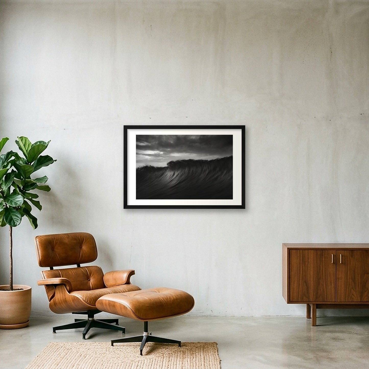Victor Costa – Darkness — 60×40cm, 24×16" Black Frame