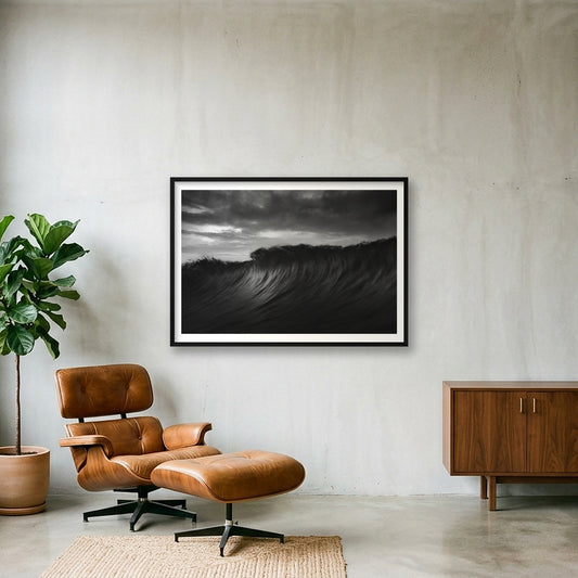 Victor Costa – Darkness — 100×70cm, 39×28" Black Frame
