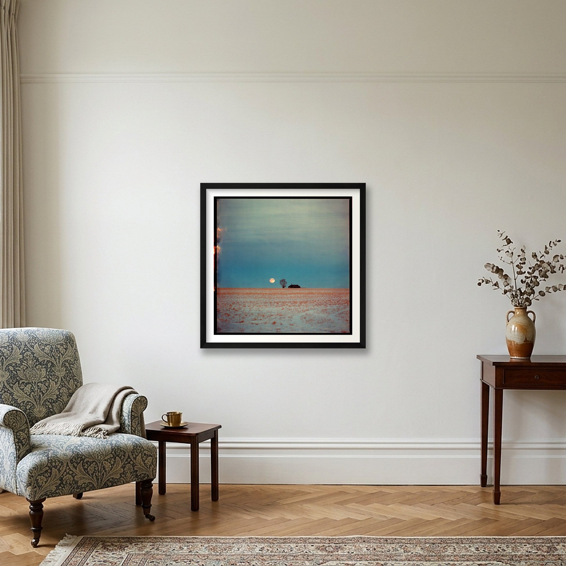 Dustin Veitch – Because There's No Planet B — 50×50cm, 20×20" Black Frame